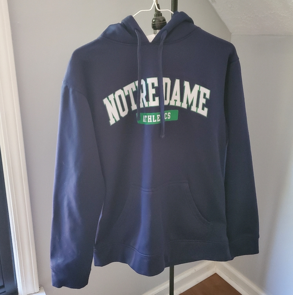 Notre Dame Athletics Navy Hoodie
